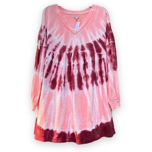 True Craft Tie Dye Cotton Dress